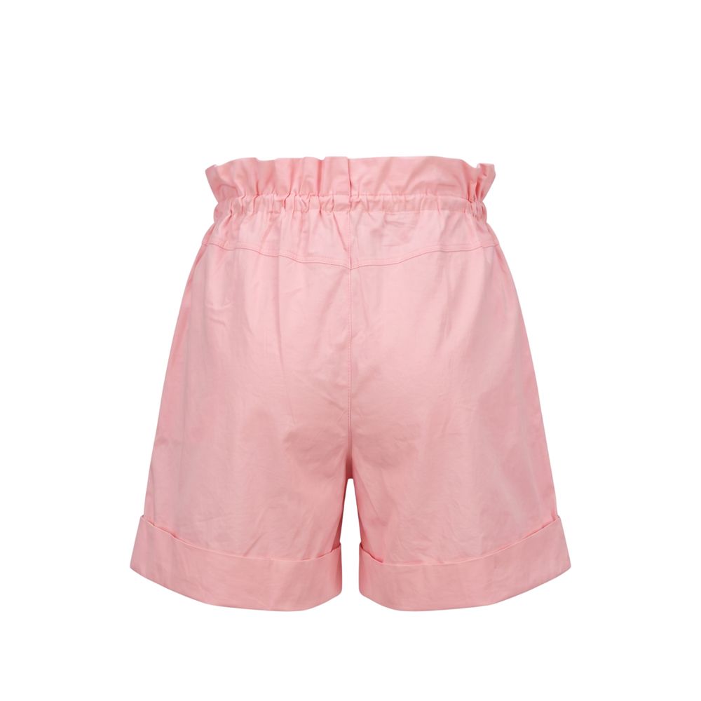 Trussardi Jeans Pink Cotton Women Shorts