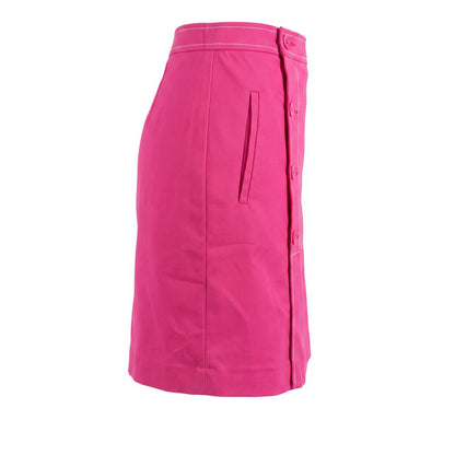 Trussardi Jeans Pink Cotton Women Skirt