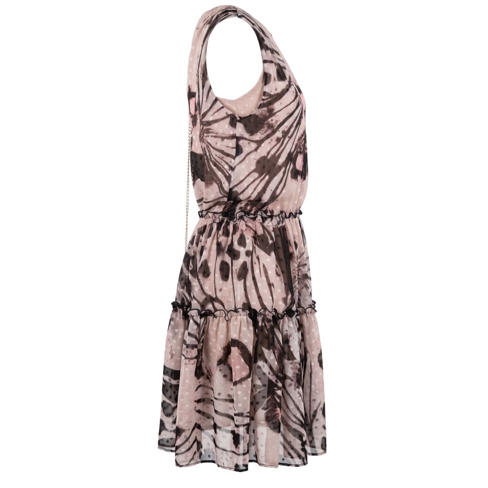 Trussardi Jeans Pink Polyester Women Dress