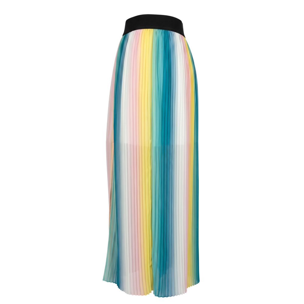 Trussardi Jeans Pink Polyester Women Skirt