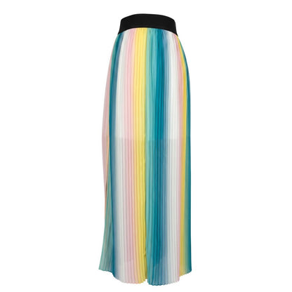 Trussardi Jeans Pink Polyester Women Skirt