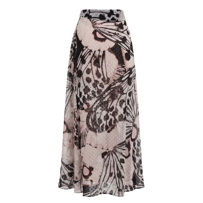Trussardi Jeans Pink Polyester Women Skirt