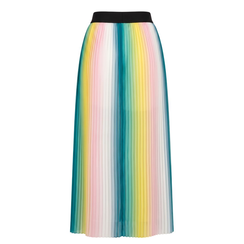 Trussardi Jeans Pink Polyester Women Skirt