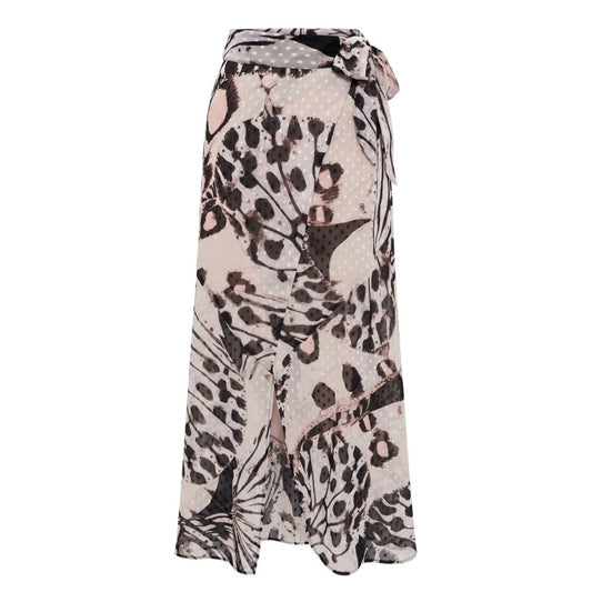 Trussardi Jeans Pink Polyester Women Skirt