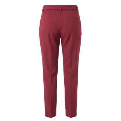 Trussardi Jeans Red Polyester Women Pants
