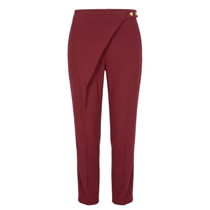Trussardi Jeans Red Polyester Women Pants