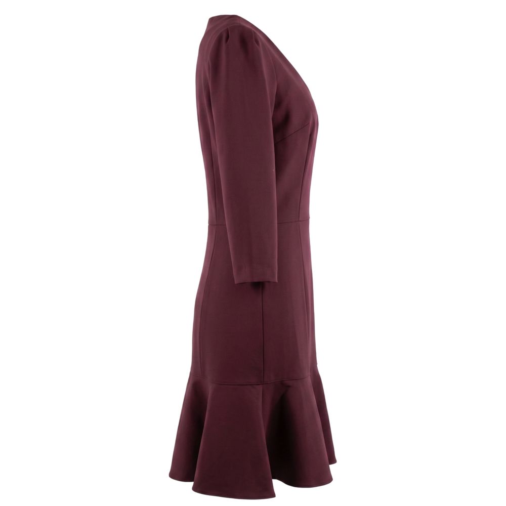Trussardi Jeans Red Viscose Women Dress