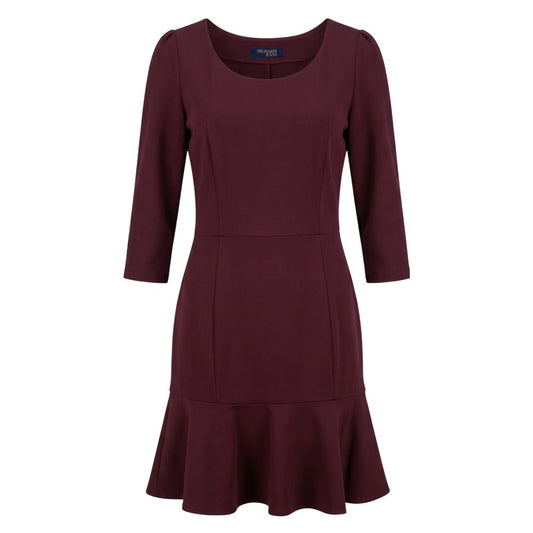 Trussardi Jeans Red Viscose Women Dress