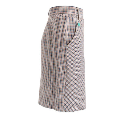 Trussardi Jeans White Cotton Women Skirt