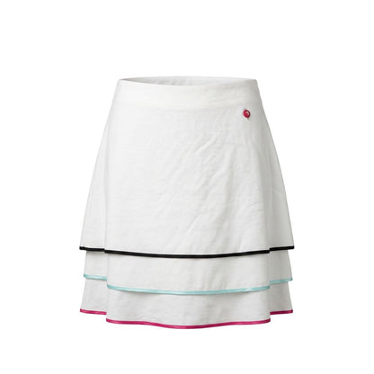 Trussardi Jeans White Viscose Women Skirt