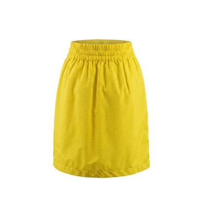 Trussardi Jeans Yellow Polyamide Women Skirt