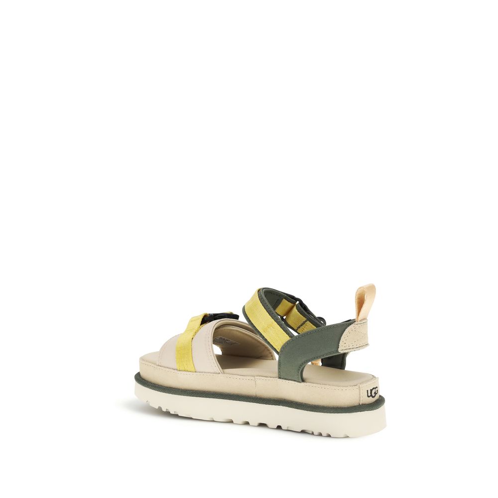 UGG Beige Other Fibres Flat Sandals