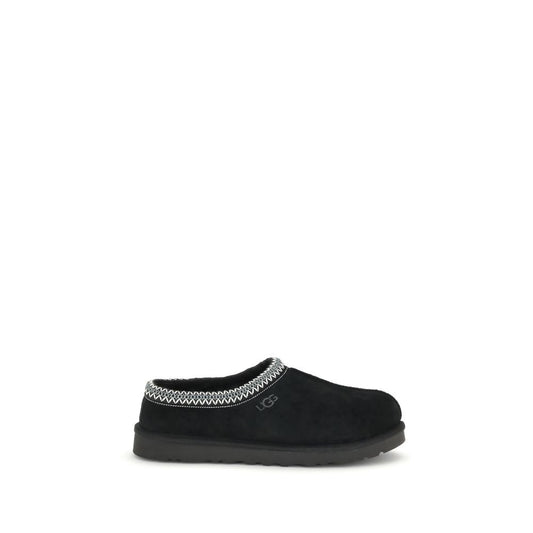 UGG Black Leather Mules