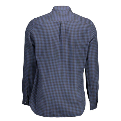 U.S. POLO ASSN. Blue Cotton Men's Shirt