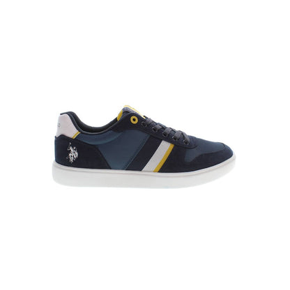 U.S. POLO ASSN. Blue Polyester Men's Sneaker
