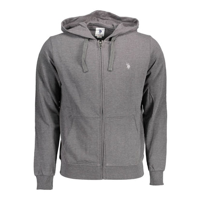 U.S. POLO ASSN. Gray Cotton Men's Sweatshirt