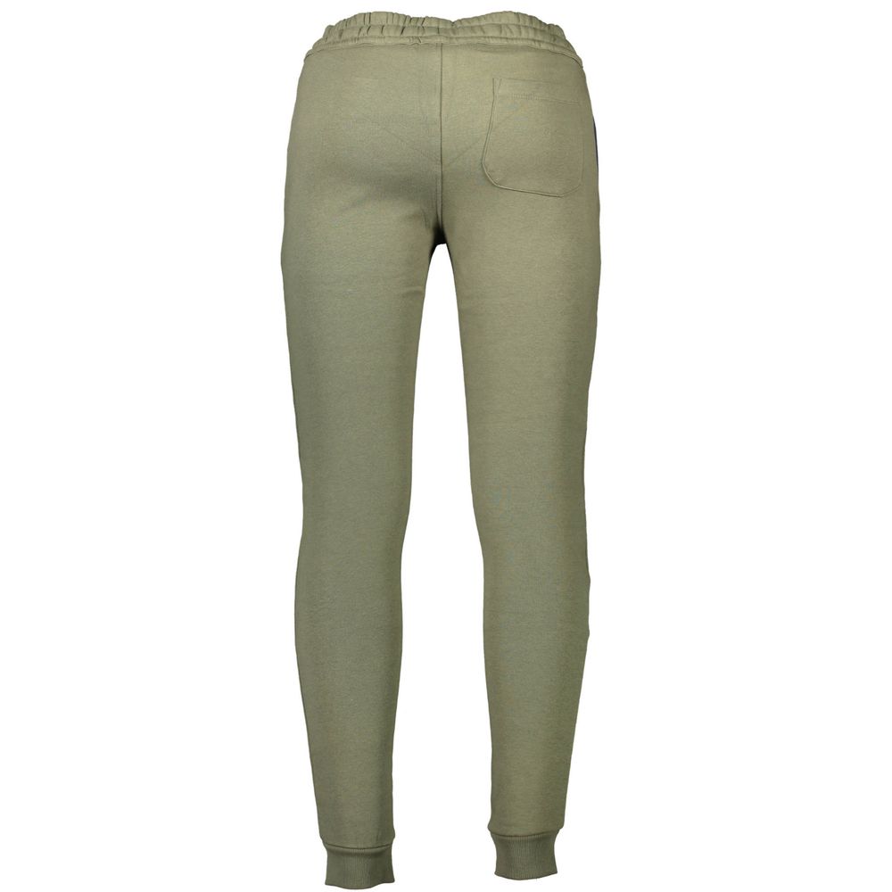 U.S. POLO ASSN. Green Cotton Male Trouser
