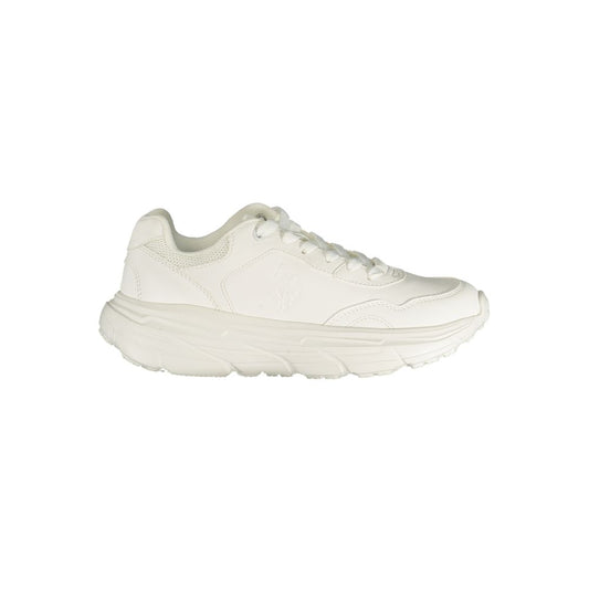U.S. POLO ASSN. White Polyurethane Women's Sneaker