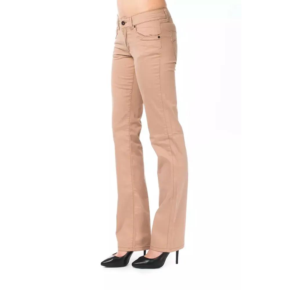 Ungaro Fever Beige Cotton Women's Jean