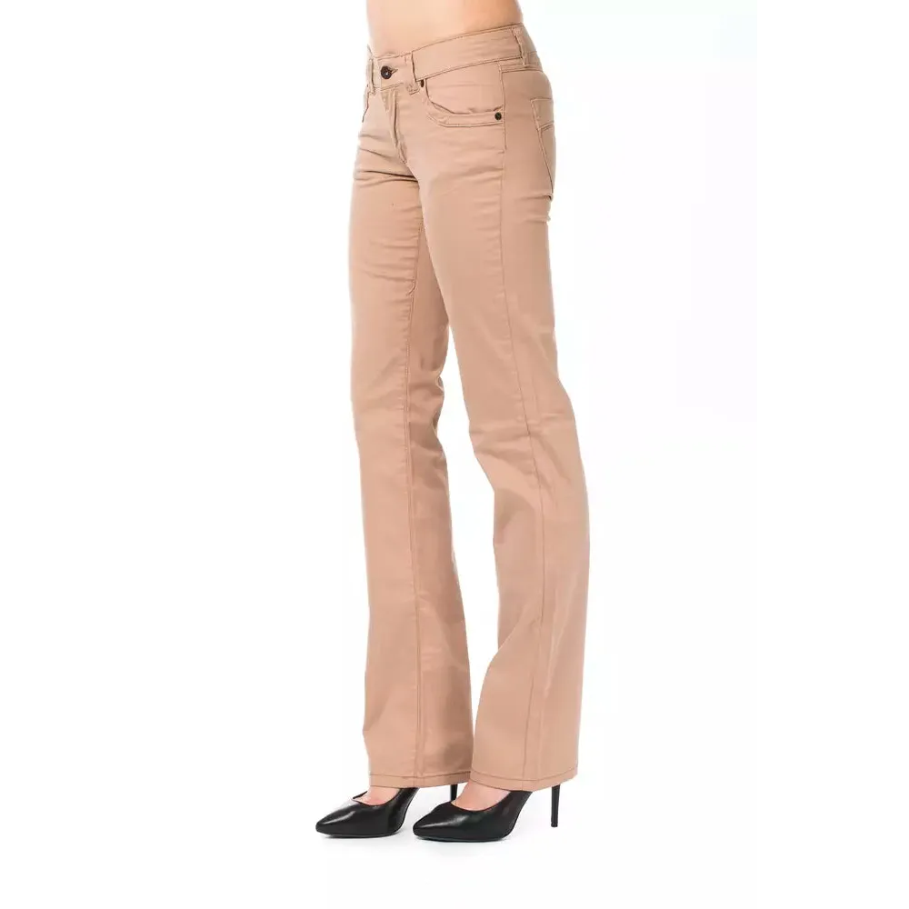 Ungaro Fever Beige Cotton Women's Jean