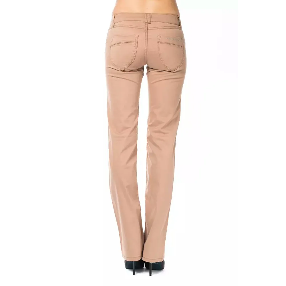 Ungaro Fever Beige Cotton Women's Jean