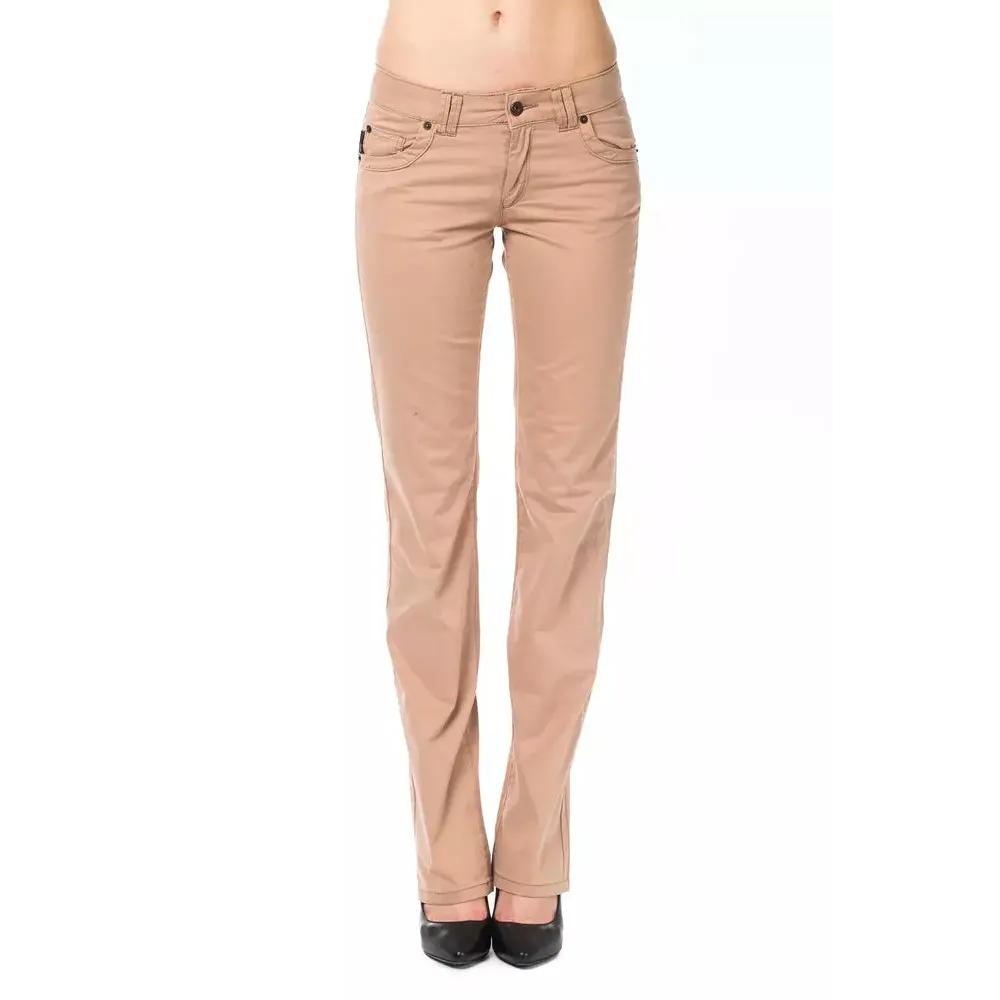 Ungaro Fever Beige Cotton Women's Jean