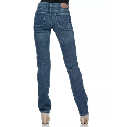 Ungaro Fever Blue Cotton Women Jeans