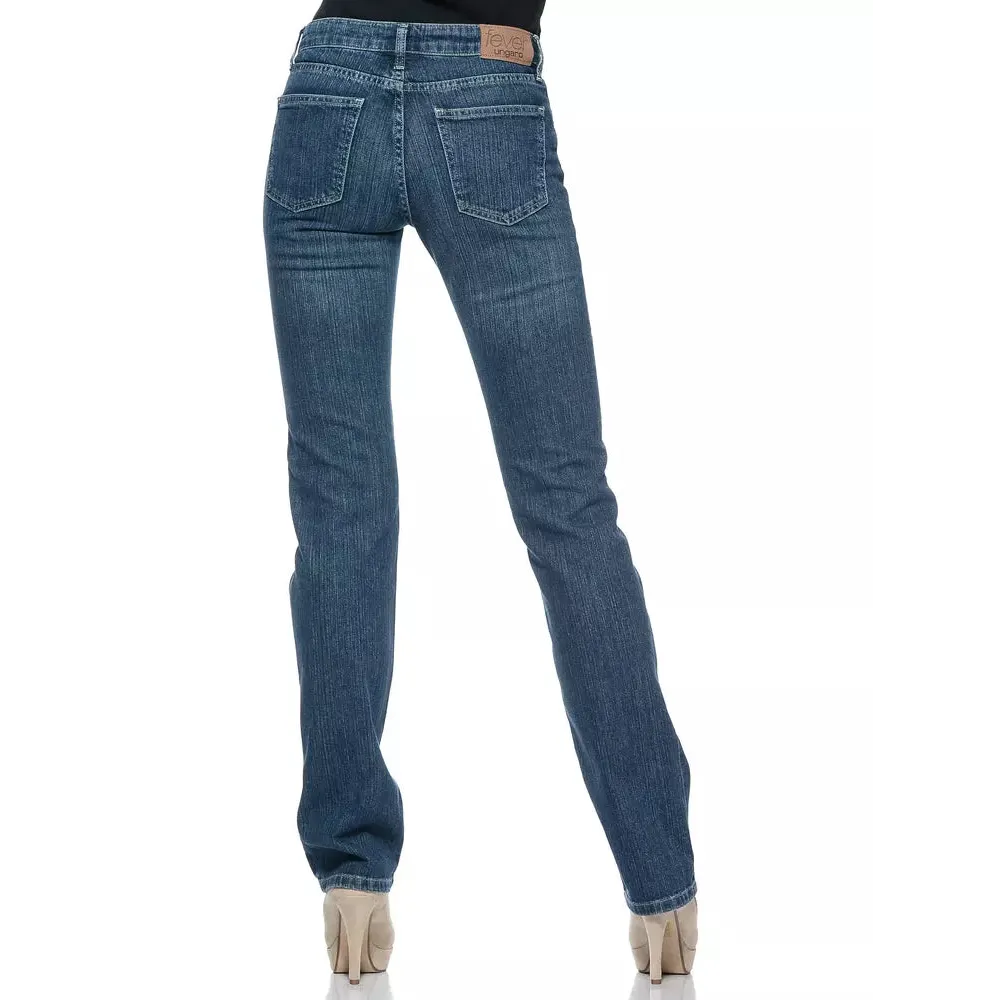 Ungaro Fever Blue Cotton Women Jeans