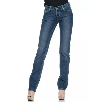 Ungaro Fever Blue Cotton Women Jeans