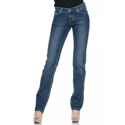 Ungaro Fever Blue Cotton Women Jeans