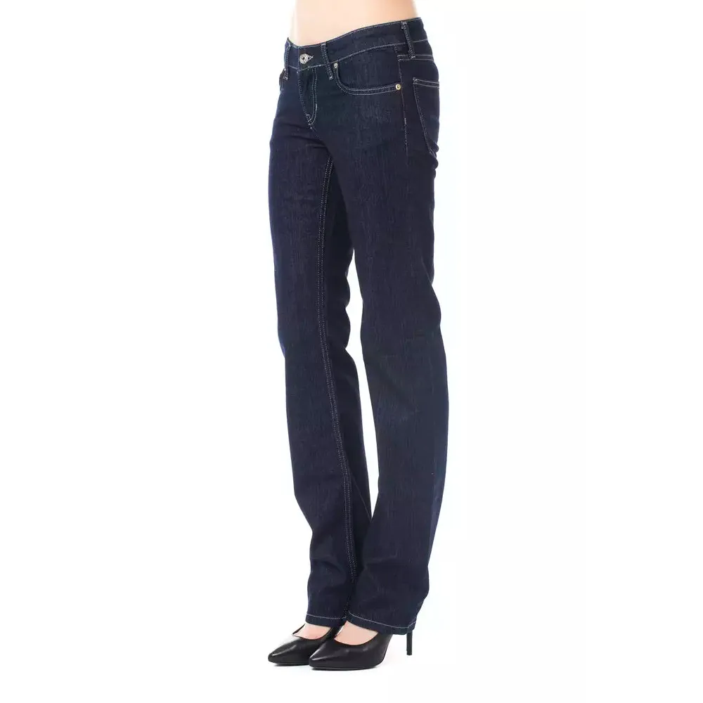 Ungaro Fever Blue Cotton Women's Jeans