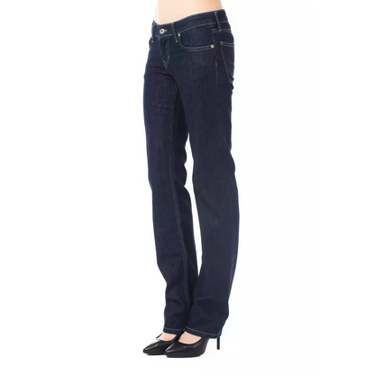 Ungaro Fever Blue Cotton Women's Jeans