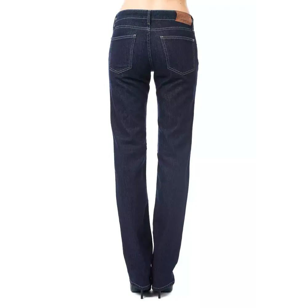 Ungaro Fever Blue Cotton Women's Jeans