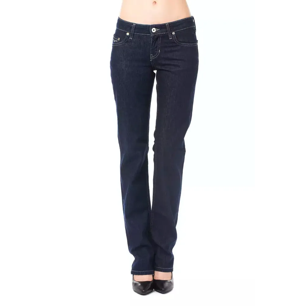 Ungaro Fever Blue Cotton Women's Jeans