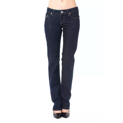 Ungaro Fever Blue Cotton Women's Jeans