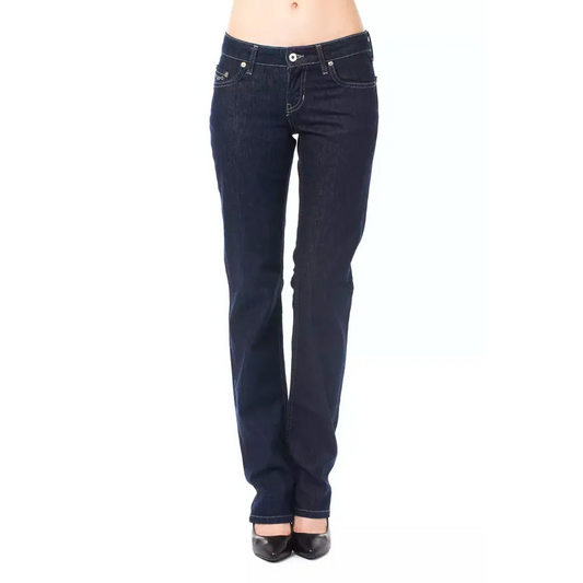 Ungaro Fever Blue Cotton Women's Jeans