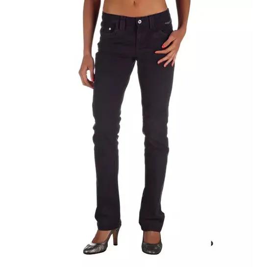 Ungaro Fever Blue Cotton Women's Regular Fit Jean