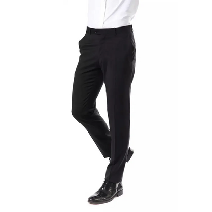 Uominitaliani Gray Wool Men's Suit Pants