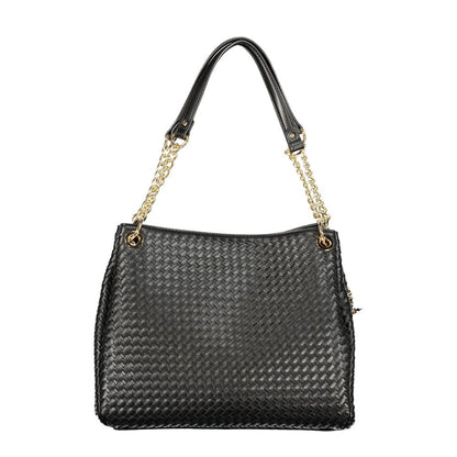 Valentino Black Polyurethane Women Bag