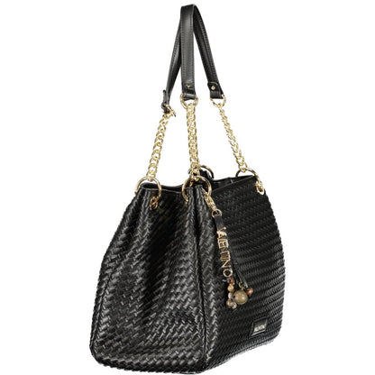 Valentino Black Polyurethane Women Bag