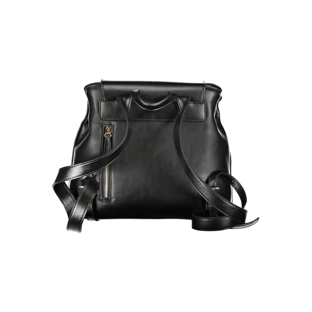 Valentino Black Polyurethane Women's Backpack