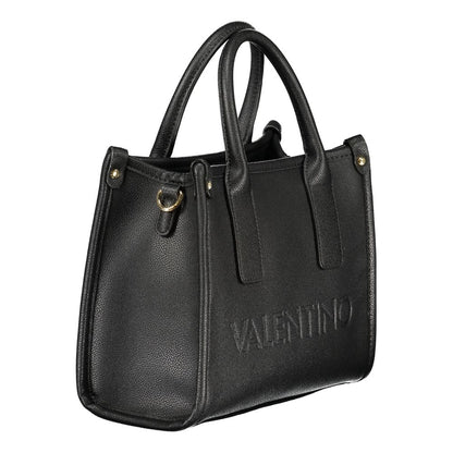Valentino Black Polyurethane Womens Bag