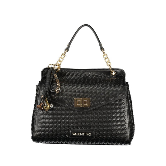 Valentino Black Polyurethane Womens Bag