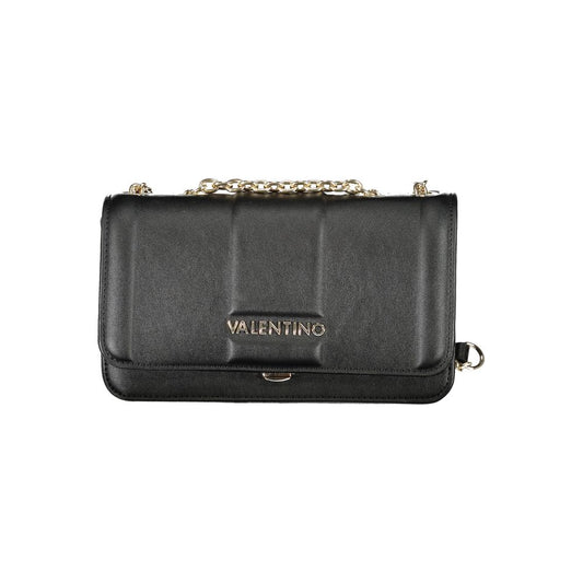 Valentino Black Polyurethane Women's Bag
