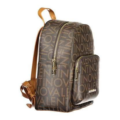 Valentino Brown Polyurethane Women's Backpack