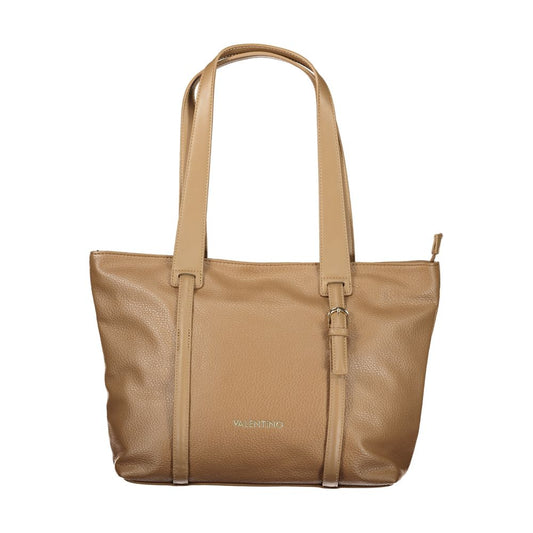 Valentino Brown Polyurethane Women's Bag
