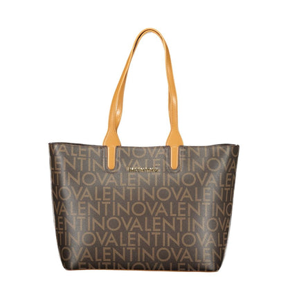 Valentino Brown Polyurethane Women's Bag
