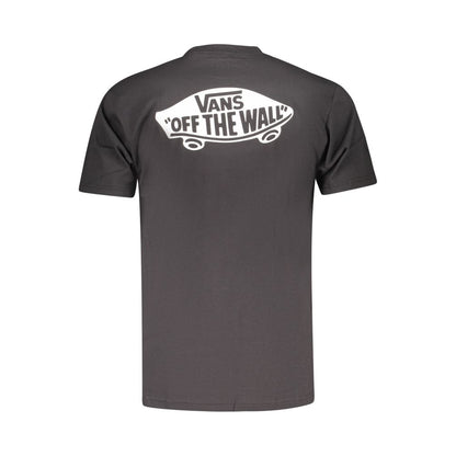 Vans Black Cotton Men's T-Shirt