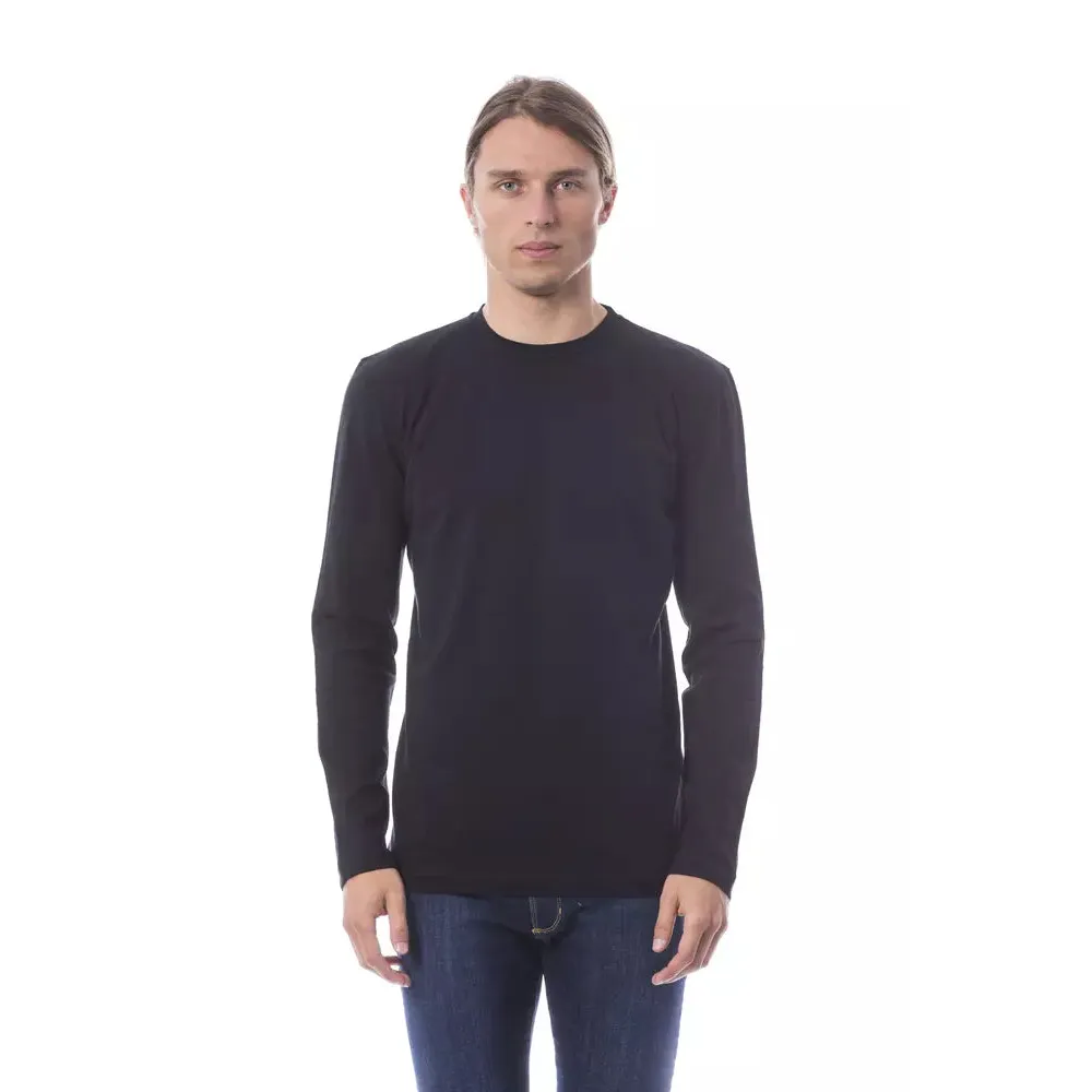 Verri Black Cotton Men T-Shirt