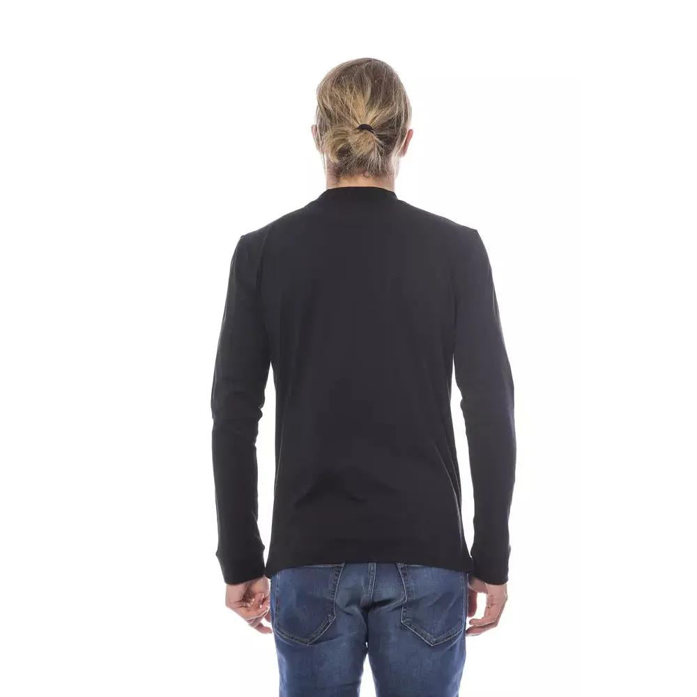 Verri Black Cotton Men's Sweater